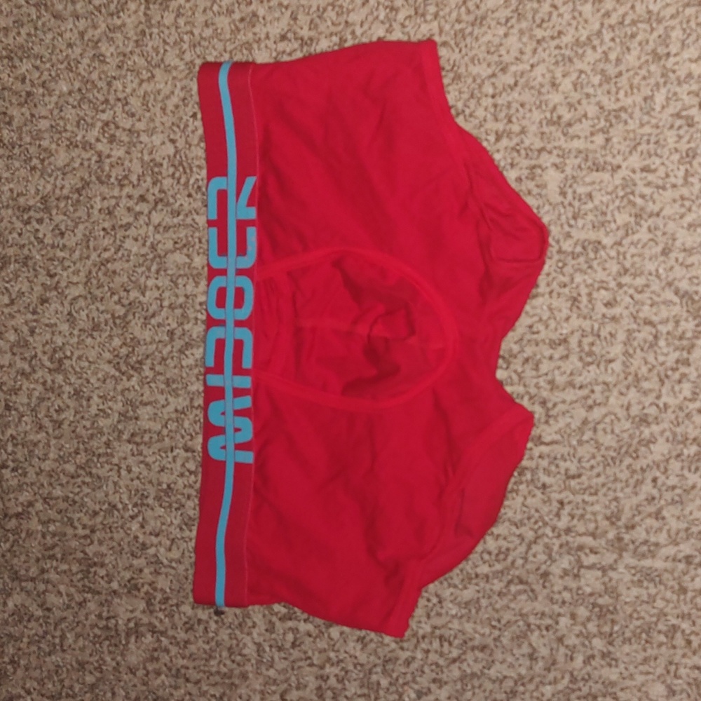 MBOER Trunk Boxer Brief Pouch Red Size XXL NWT